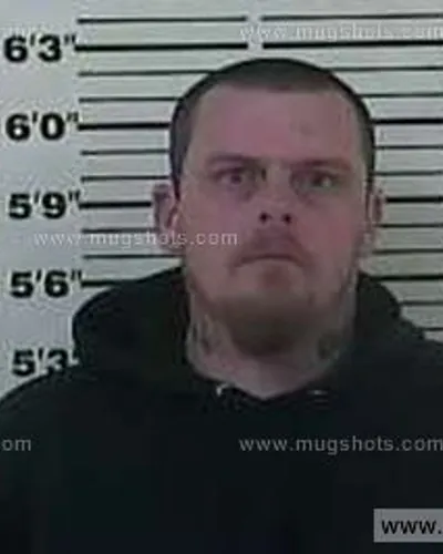 Booking photo of Preston Frady, Carter County, Feb 15, 2014