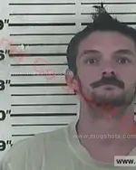 Booking photo of Dustin Albert Nickles, Carter County, Oct 8, 2017