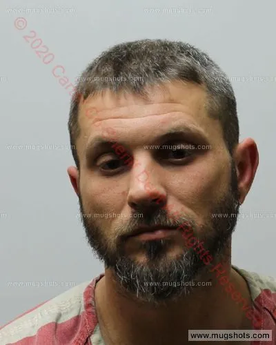 Booking photo of Brad Mullins, Carter County, Feb 6, 2020