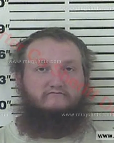 Booking photo of Justin Blevins, Carter County, Oct 27, 2016