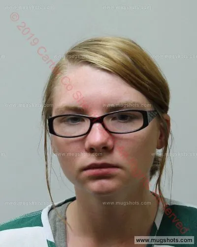 Booking photo of Destiny Payten Cable, Carter County, Sep 28, 2019