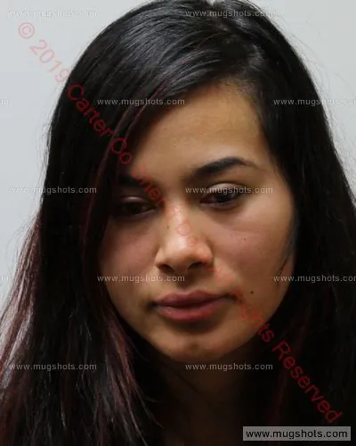 Booking photo of Lourdes Perez-Andrade, Carter County, Jan 12, 2019