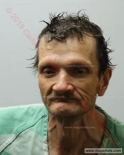 Booking photo of Teddy Cecil Zeoli, Carter County, Nov 9, 2019