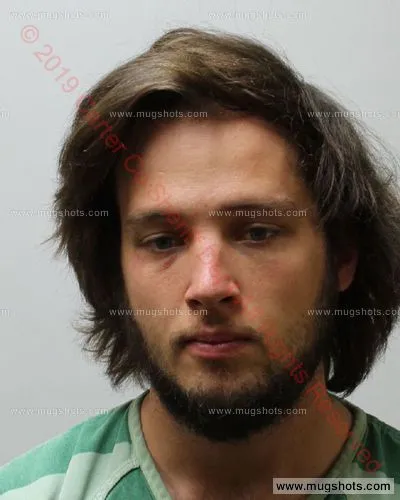 Booking photo of Tyler Andrew Houser, Carter County, Oct 29, 2019