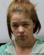 Booking photo of Mary Elizabeth Woods, Carter County, May 3, 2019