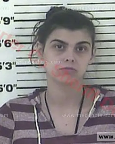 Booking photo of Tanya Calvert, Carter County, May 20, 2016