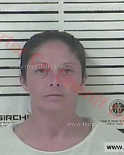 Booking photo of Gina Mitchell, Carter County, Oct 22, 2016