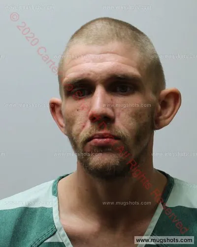 Booking photo of Zachery James Philhower, Carter County, Jan 18, 2020