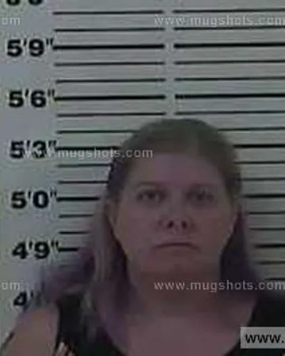 Booking photo of Georgia Lecates-Adkins, Carter County, Sep 12, 2013