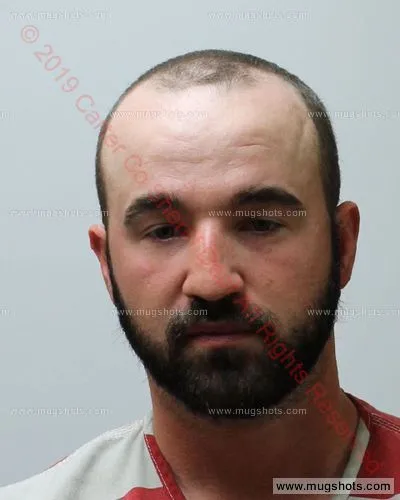 Booking photo of Jacob Shobe, Carter County, Oct 28, 2019