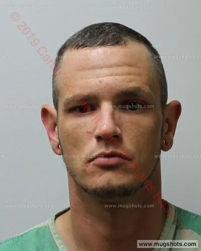 Booking photo of JEREMY Anthony HALL, Carter County, Oct 20, 2019