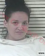 Booking photo of Ashley Kaye Dangelo, Carter County, Sep 30, 2017