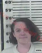 Booking photo of Nicole Hattie-Alicia Baumgardner, Carter County, May 24, 2018