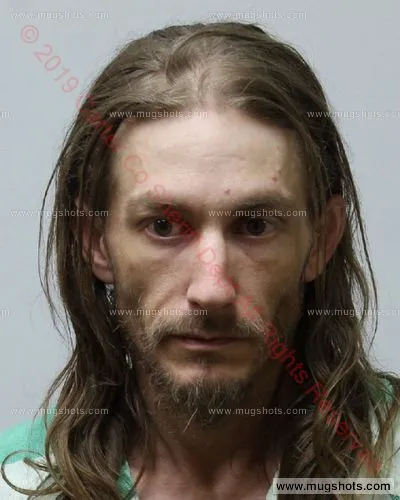 Booking photo of Adam Derek Shell, Carter County, May 18, 2019