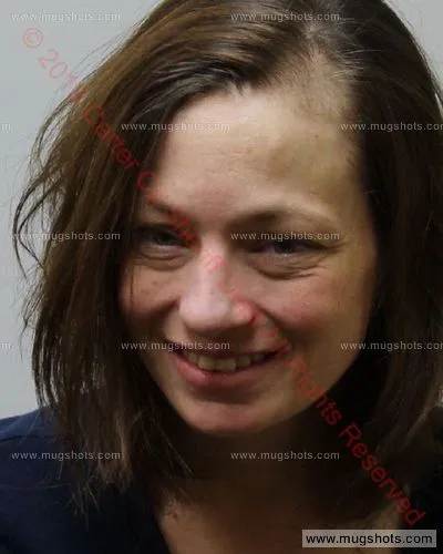 Booking photo of Ashley Strahan Leonard, Carter County, Mar 7, 2019