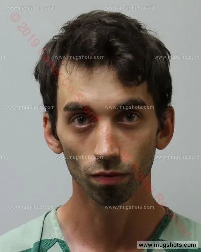 Booking photo of Jerimiah Panagopolous, Carter County, May 2, 2019