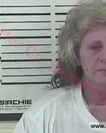 Booking photo of Melissa Sue Finney, Carter County, Oct 8, 2016