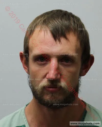 Booking photo of Rusty Shane Odom, Carter County, Nov 29, 2019