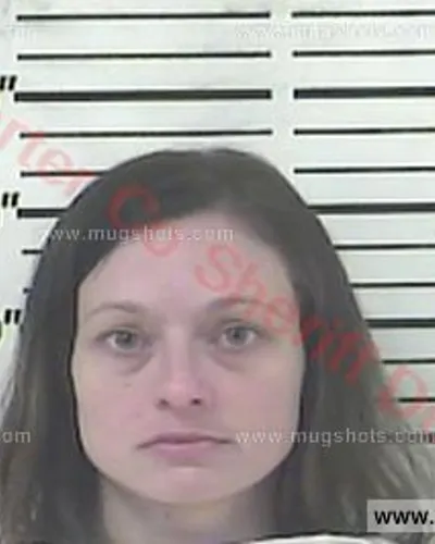 Booking photo of Ashley Strahan Leonard, Carter County, Jan 20, 2018