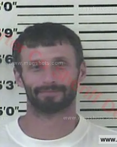 Booking photo of Randy Swearingen, Carter County, Aug 8, 2017