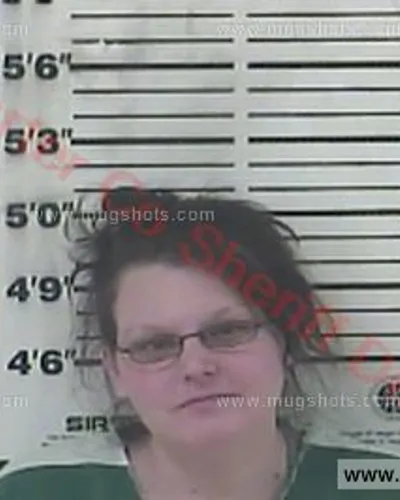 Booking photo of Ashlee Sue Townsend-Branch, Carter County, Apr 13, 2018