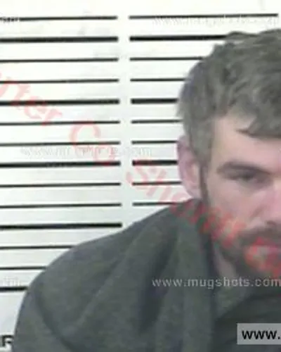 Booking photo of Nathan Paul Oliver, Carter County, Feb 17, 2017