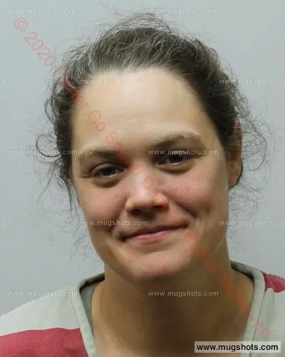 Booking photo of Amber Morton, Carter County, Jan 28, 2020