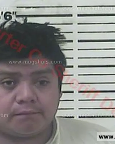 Booking photo of Samuel Gomez, Carter County, Jan 3, 2017