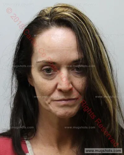 Booking photo of Kalena Mitchell, Carter County, Dec 3, 2018