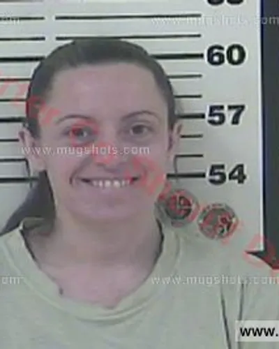 Booking photo of Emma Mae Courtner, Carter County, Apr 5, 2017