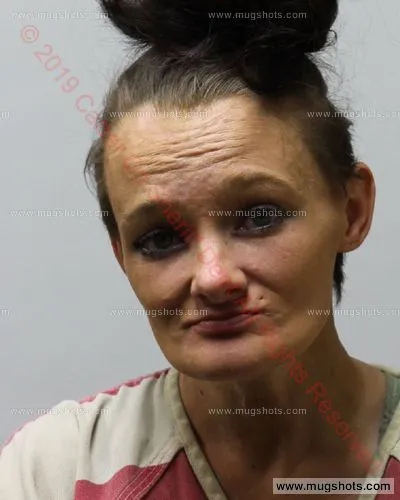 Booking photo of Ashley Beall, Carter County, May 2, 2019