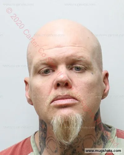 Booking photo of Steven Eisenmenger, Carter County, Feb 12, 2020