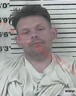 Booking photo of Mark Allen Fortenberry, Carter County, May 8, 2018