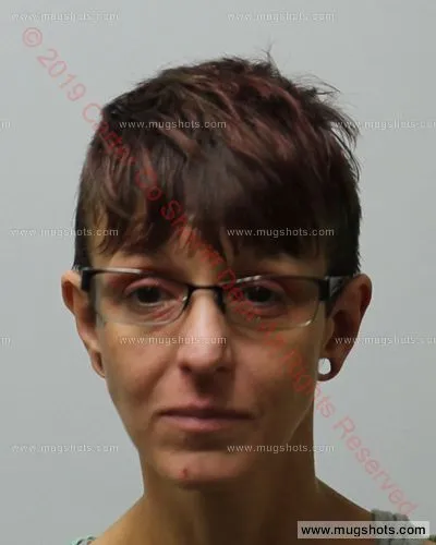 Booking photo of Candrea Estep Greene, Carter County, Oct 26, 2019