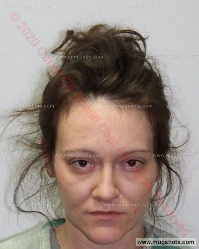 Booking photo of Ashly Jones, Carter County, May 25, 2020