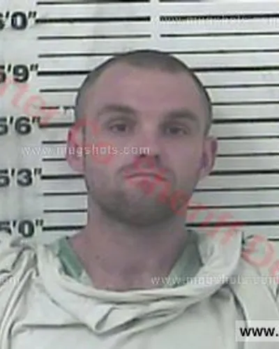 Booking photo of Matthew Adam Dewbre, Carter County, May 8, 2018