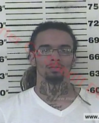 Booking photo of Donovan Johnson, Carter County, Nov 17, 2015