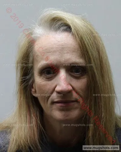Booking photo of Vickie Woods, Carter County, Apr 6, 2019