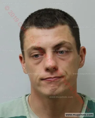 Booking photo of Nathan Lum Whitehead, Carter County, May 6, 2019