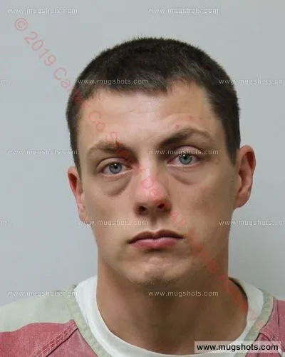 Booking photo of Nathan Lum Whitehead, Carter County, Apr 21, 2019