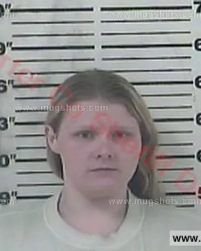 Booking photo of Sarah Mathes, Carter County, May 24, 2018