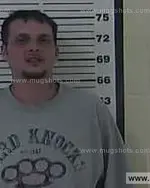 Booking photo of Thad Jonathon Buckles, Carter County, Feb 3, 2014