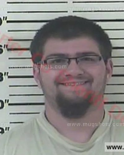 Booking photo of Landon Carrier, Carter County, Oct 4, 2016