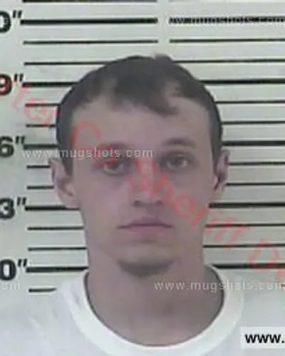 Booking photo of Gunner Leigh Presnell, Carter County, May 26, 2017