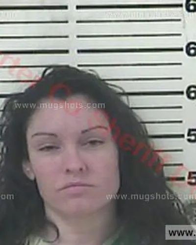 Booking photo of Valerie Saylor, Carter County, May 8, 2017