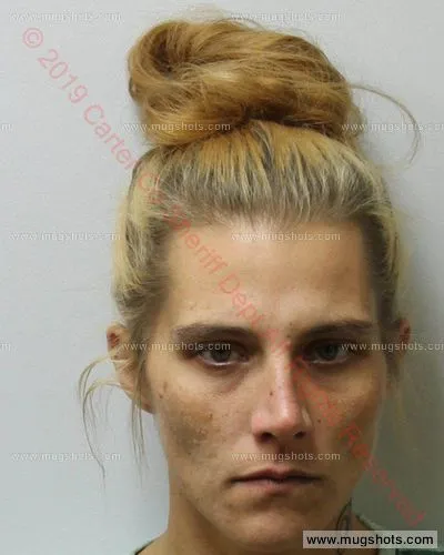 Booking photo of Tiffany Hopson, Carter County, Nov 29, 2019