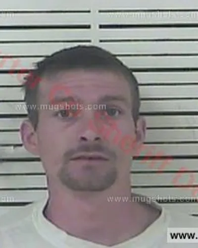 Booking photo of Douglas Justin Palmer, Carter County, Mar 30, 2017