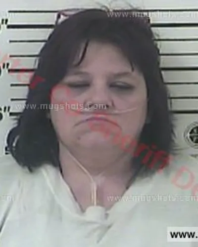 Booking photo of Sandra Clawson, Carter County, Oct 11, 2016