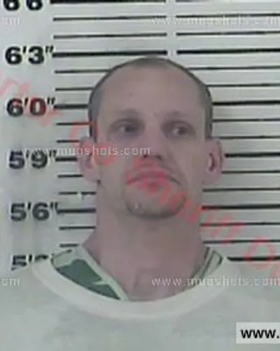 Booking photo of Nicholas Zane Loveless, Carter County, May 7, 2018