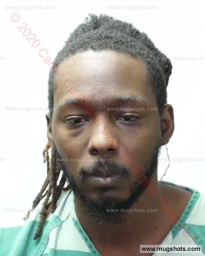 Booking photo of Sherard Lionel Mizell, Carter County, Jan 18, 2020